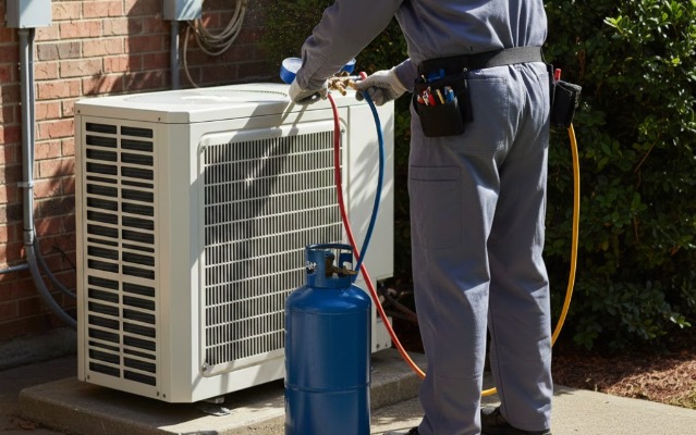 ثالثًا تعبئة فريون المكيف في خميس مشيط